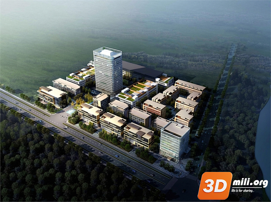 Outdoor Building Skp Files